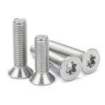Countersunk Head Machine Screws, DIN965, Stainless Steel 304 FLAT HEAD SCREW -