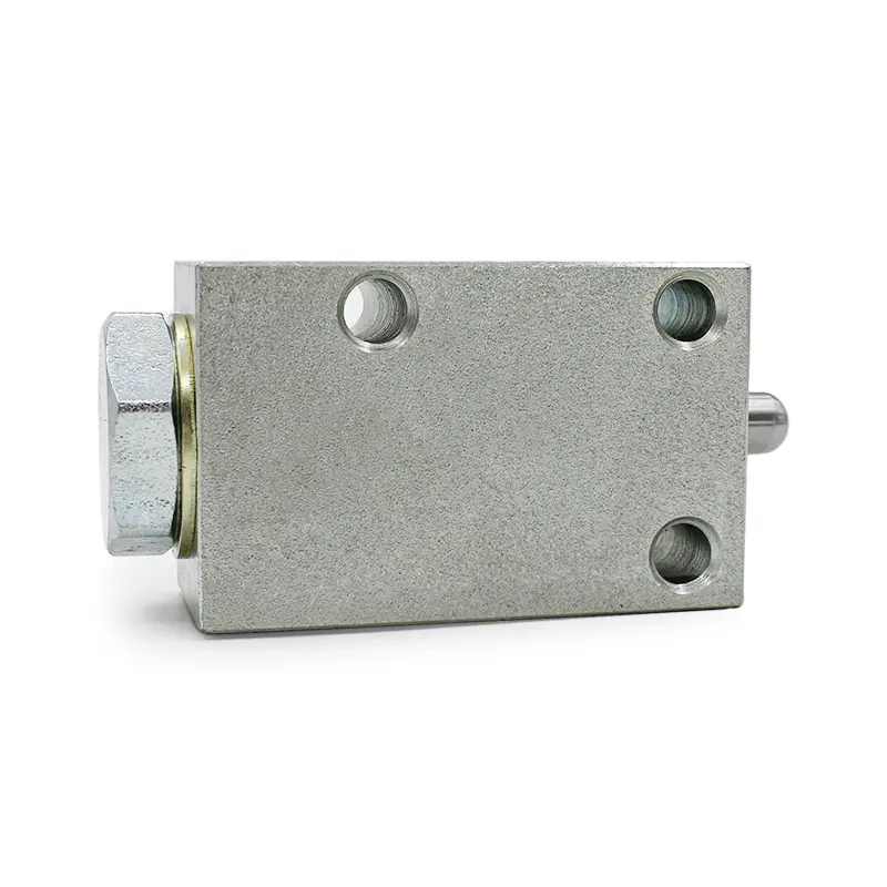 Push-Button End Stroke Valves, Normally Closed