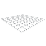 Mine welding wire support mesh
