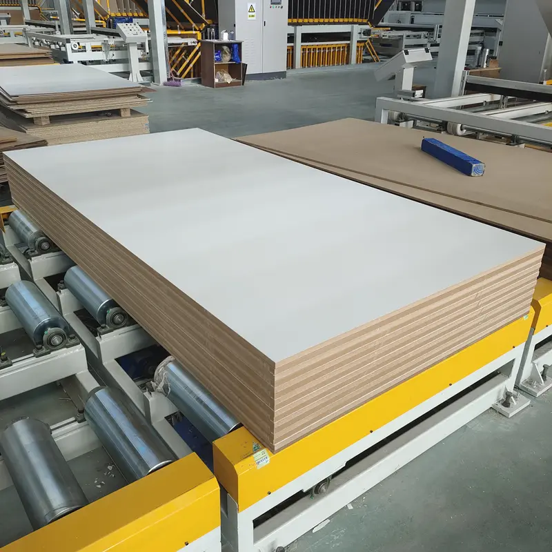 Factory Provide Melamine plywood 12mm for Furniture Cabinet Kitchen wardrobe