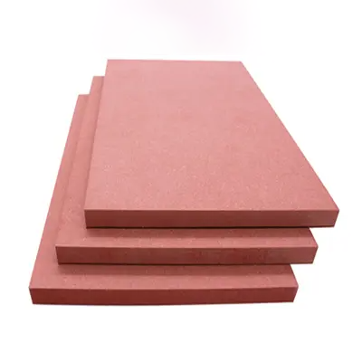 What are the main uses of fiberboard?