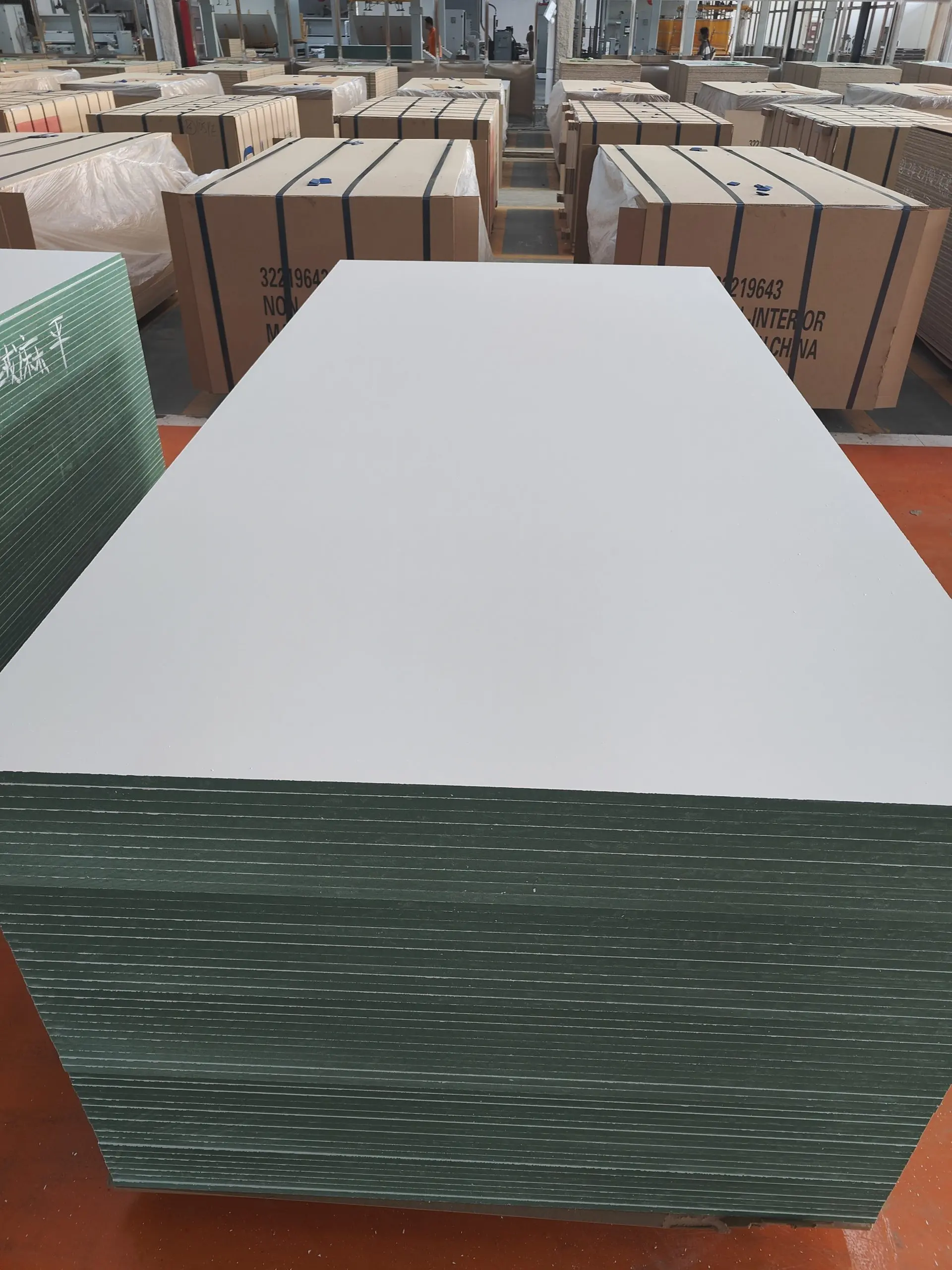 Green Waterproof MDF Komisyon Konsèy