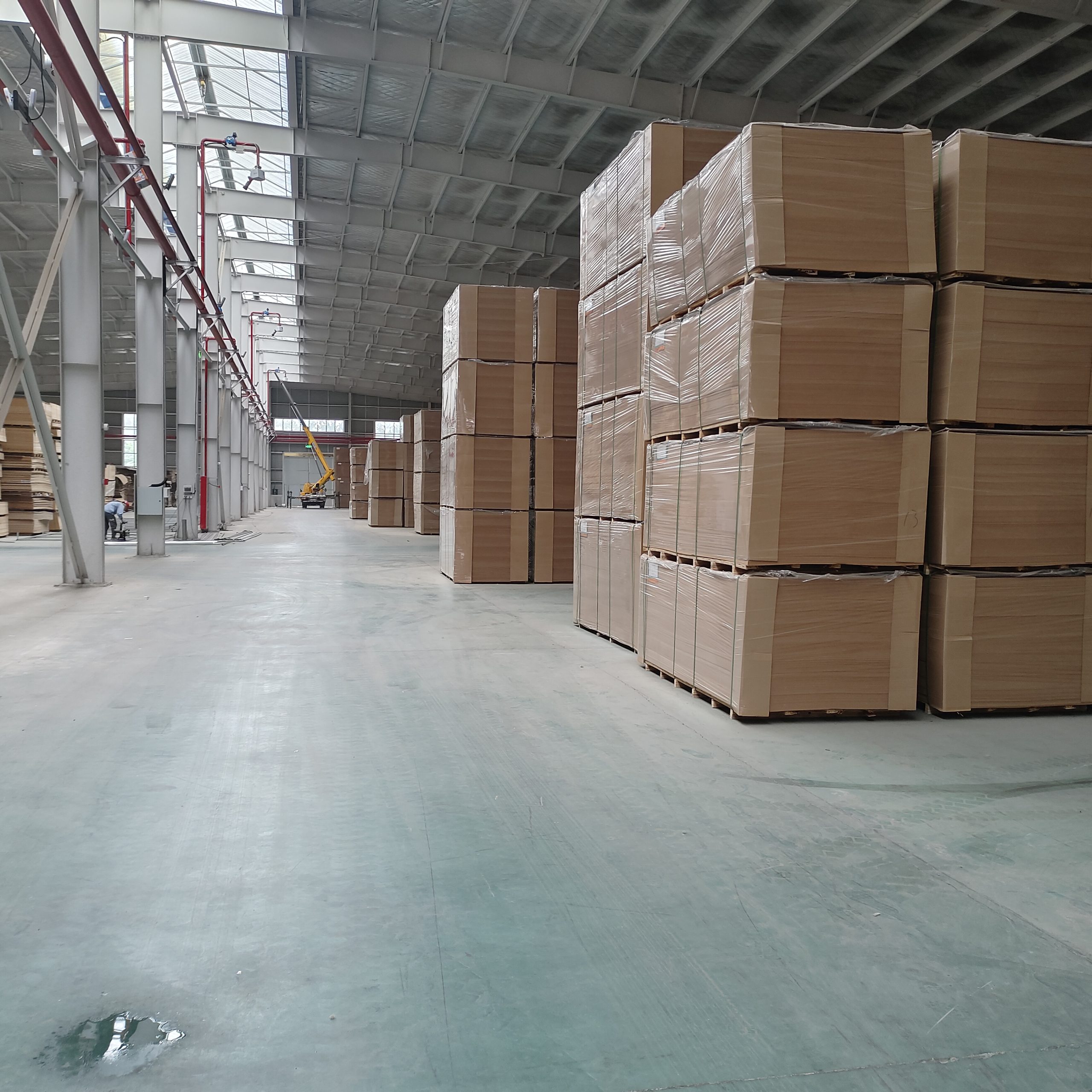 Plain/Raw Mdf Materials Board FSC 8mm 16mm 18mm Fra Kina Factory