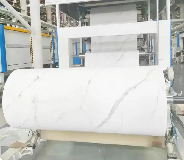 Made In China Marble Decoration Paper, China Wholesale Waterproof Melamine Base Paper