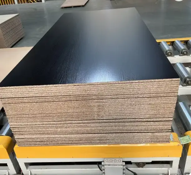 matibay melamine chipboard particle board customized black melamine particle board