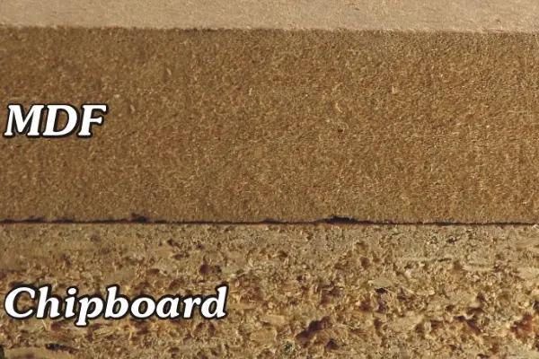 Are MDF and chipboard the same?