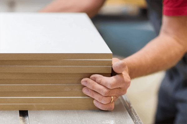 What is MDF fiberboard used for?