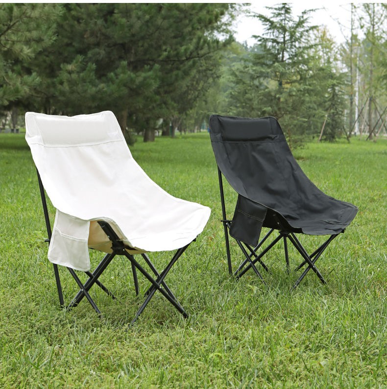 High Back Moon Chair For Outdoor Leisure