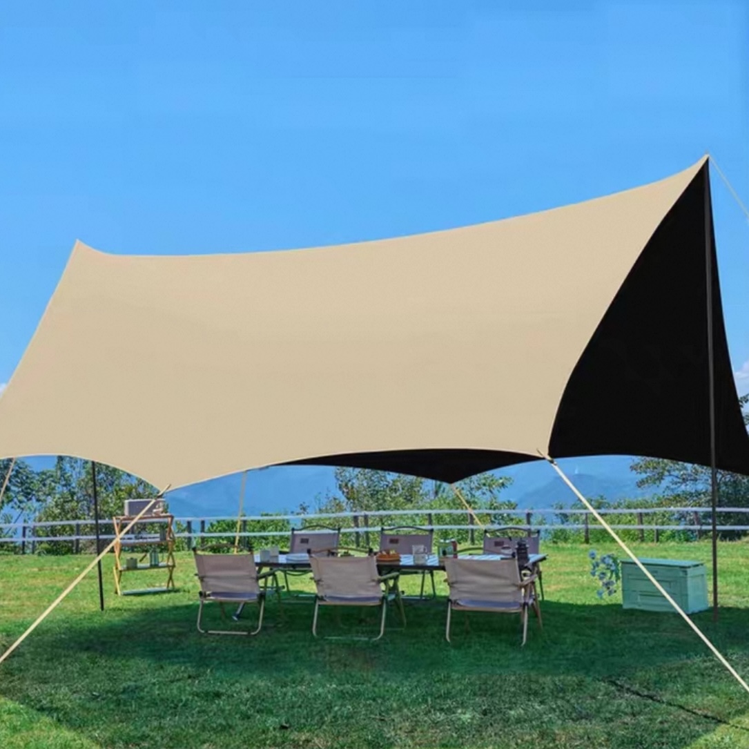 Camping Tarp Rain Fly Waterproof  UV Canopy