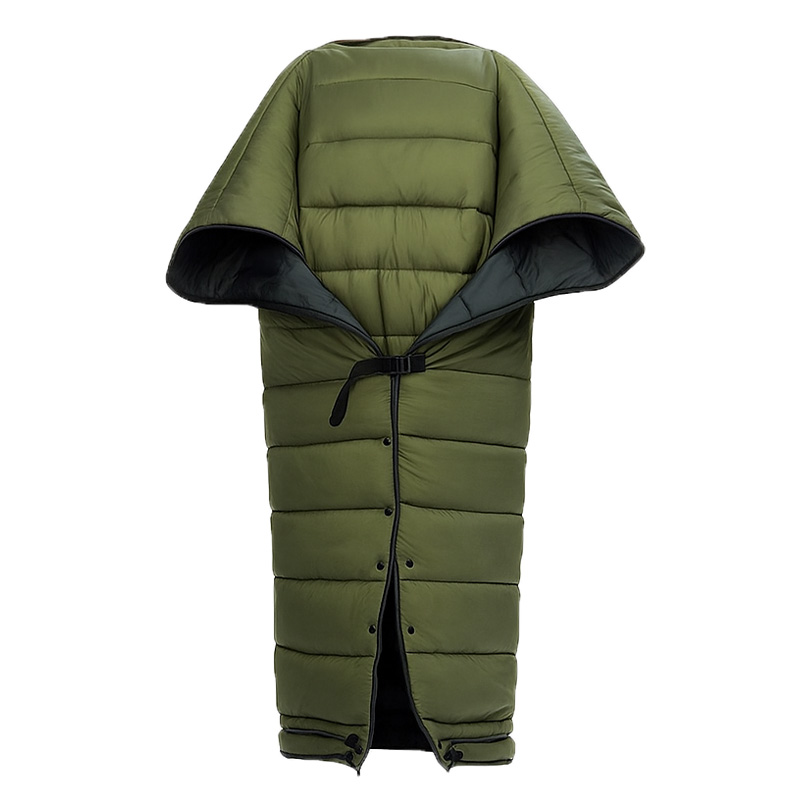 3-in-1 Ultralight Camping Poncho, Quilt & Sleeping Bag for Outdoor Adventures