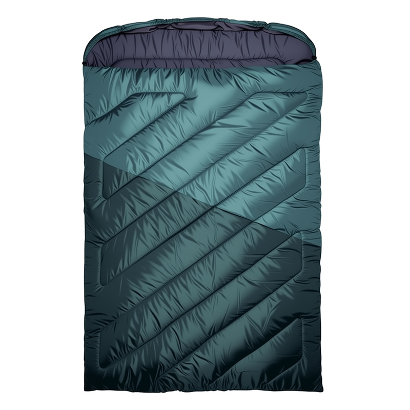 Classic Double Cotton Sleeping Bag | Queen-Size Quilt Design for Camping & Outdoor Adventures