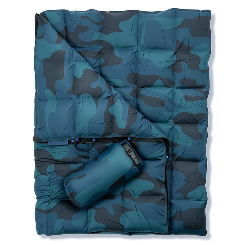 Ultralight Down Camping Quilt for Backpacking, Travel & Outdoor Adventures