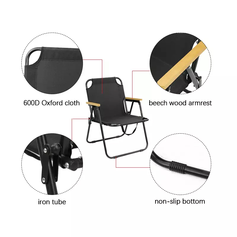 Ultra-Light Aluminum Kemit Chair For Outdoor