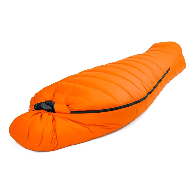Durable Down Sleeping Bag for Backpacking, Hiking & Cold-Weather Camping