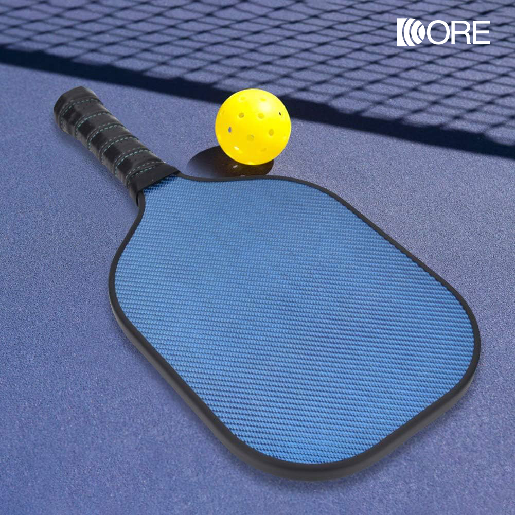 2025 Blue Kevlar Pickleball Paddle Hot Pressing Carbon Fiber Paddle