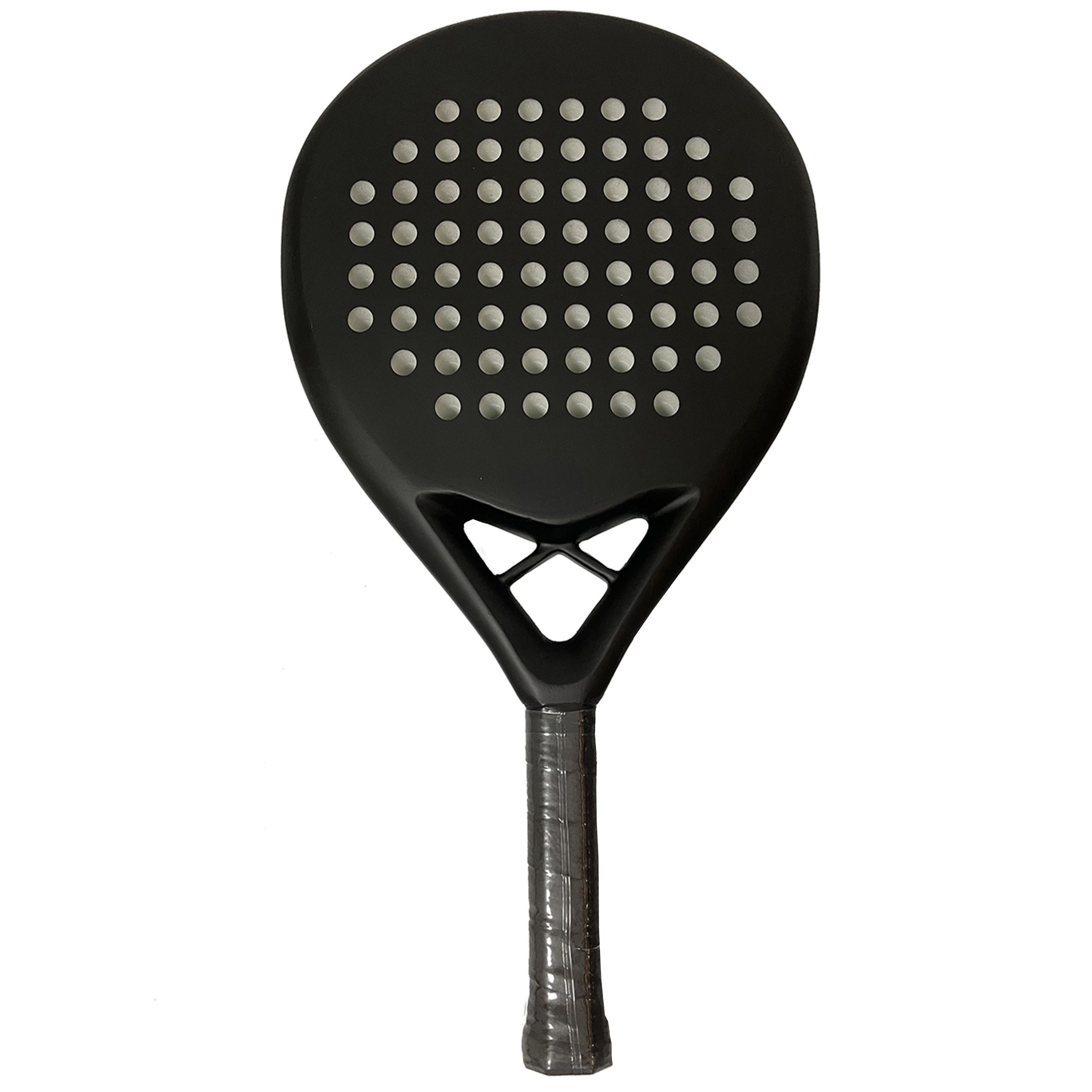 Round Shape Paddle Beginner Player Full Carbon Padel Racket DD0121