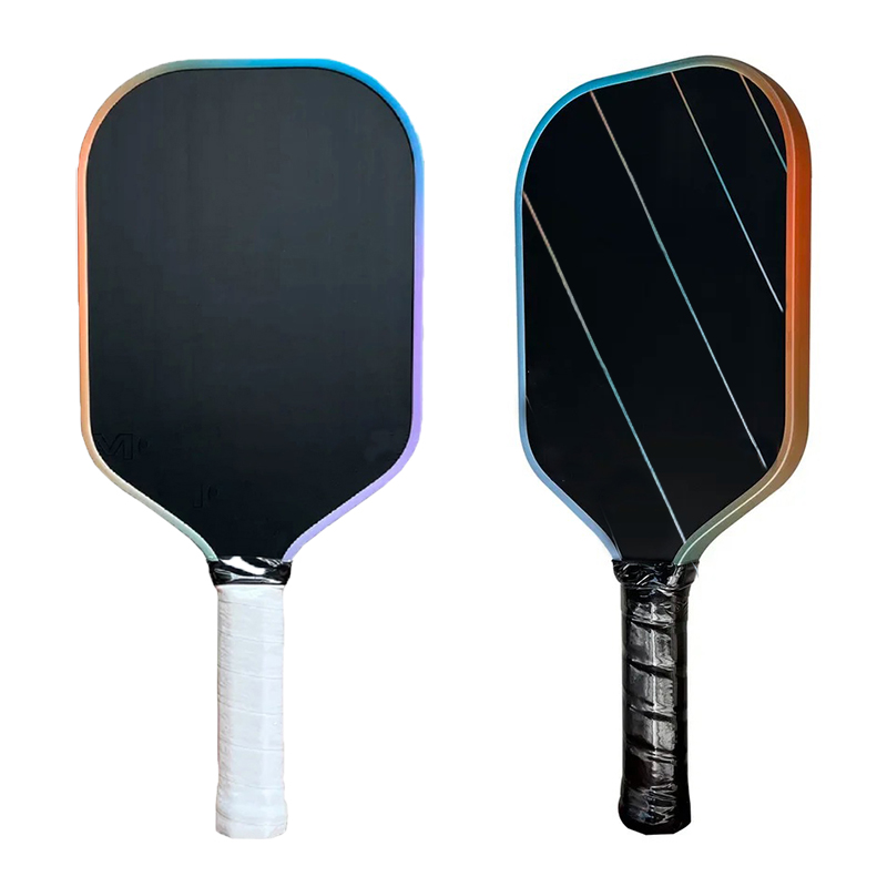 Professional-Grade Pickleball Paddle with Vibrant Color Gradient Edge Guard Design – Lightweight, Durable, and High Control DD010