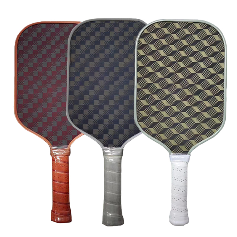 Carbon Fiber 3D Woven Hot-Pressed 2025 New Arrival Pickleball Paddle