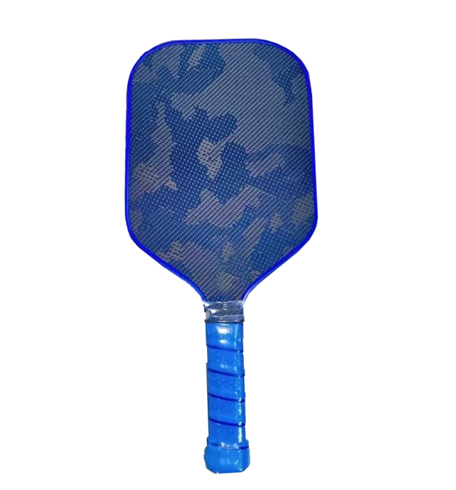 Camouflage Kevlar Pickleball Paddle Blue 2025 New Hot-Pressed Pickleball Paddle