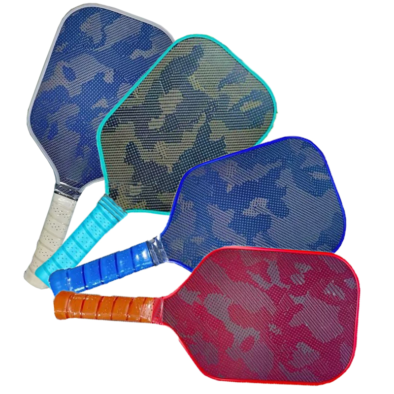 2025 Colorful Camouflage Kevlar Hot-Pressed Pickleball Paddle