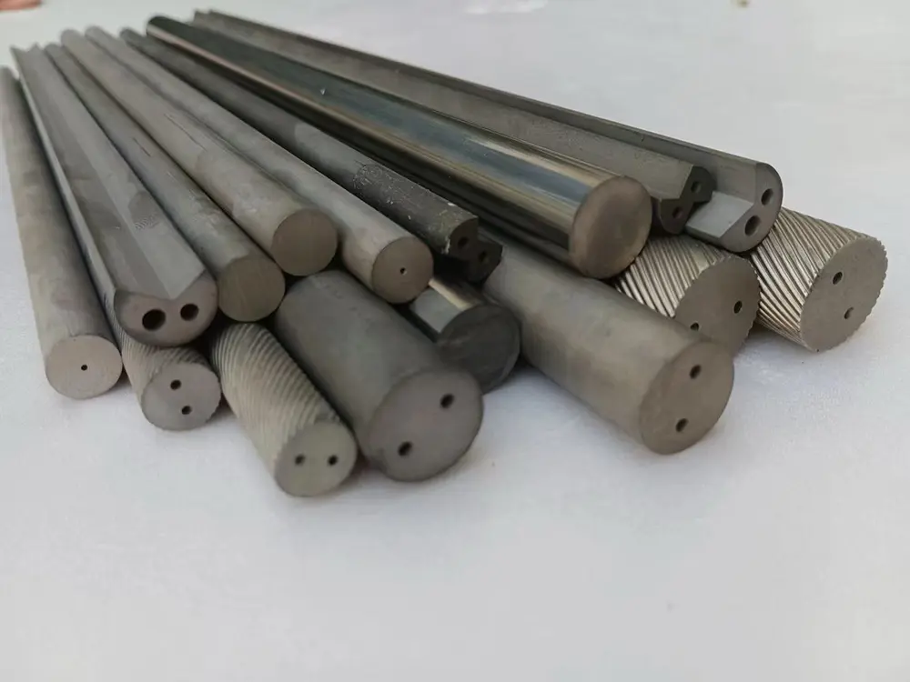 Carbide Rods with Straight Holes
