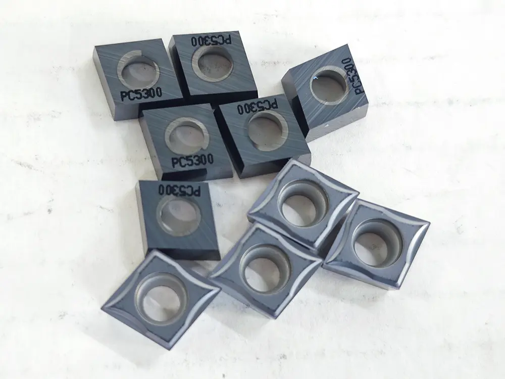 Placas de torneado CNC cadradas