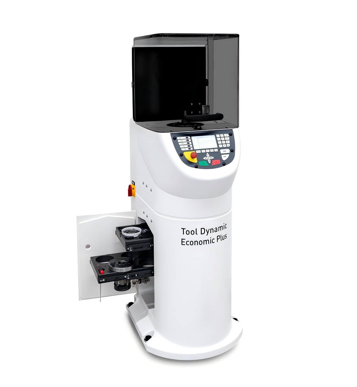 TD102-H01-EU Ekonomik Gelişmiş Takım Dinamik Balans Makinesi (Siyah/Beyaz)