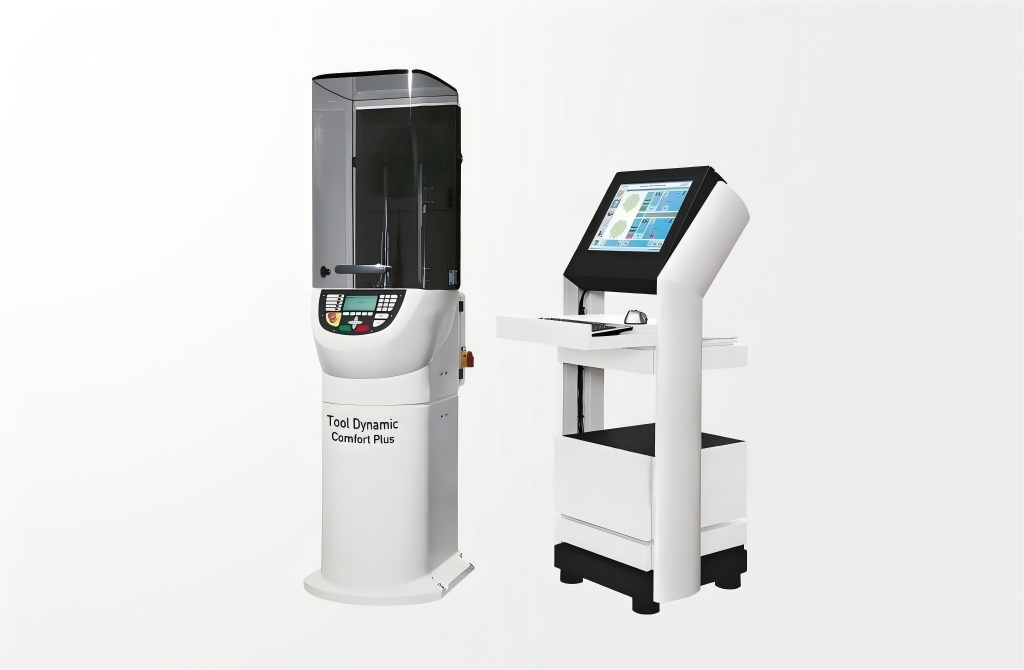 TD102-H01-EU Ekonomik Gelişmiş Takım Dinamik Balans Makinesi (Siyah/Beyaz)