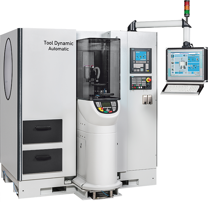 TD102-H01-EU Economy Enhanced Tool Dynamic Balancing Machine (Black/White)