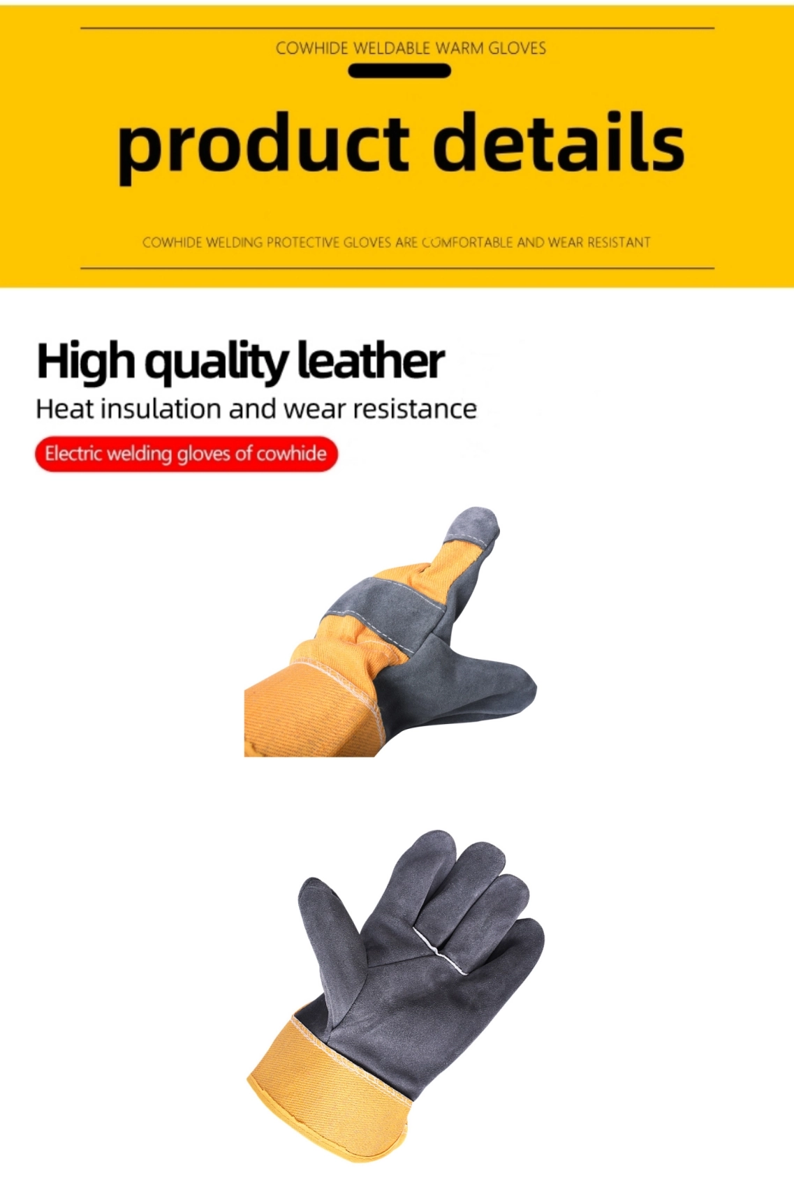 1018 welding gloves