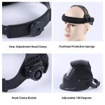 China High Quality Automatic Dimming Face Protection Head Mounted Welding Mask Supplier | Dtlabor