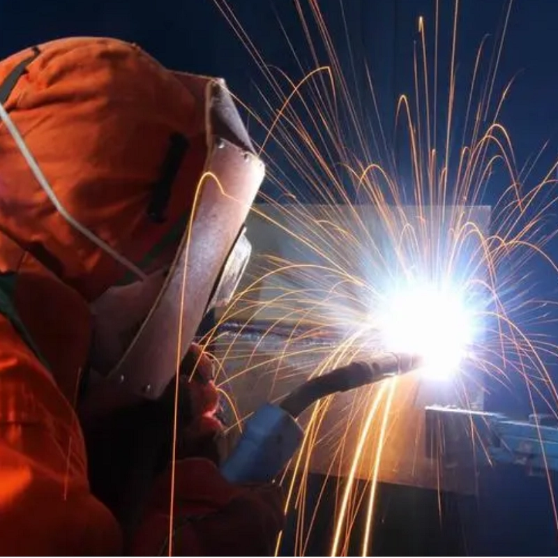 How should welders protect their safety during the operation process?