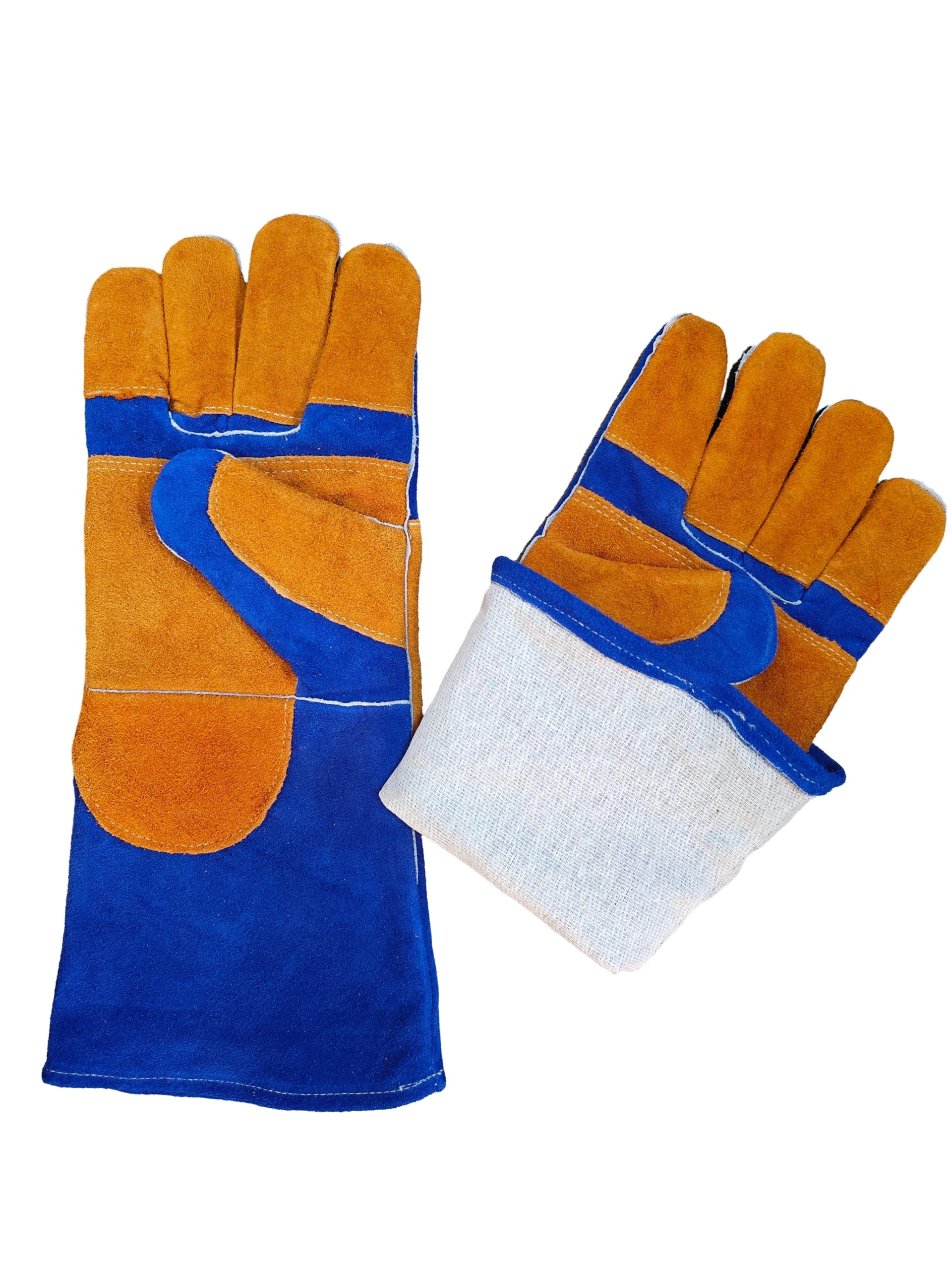 DONGTIE welding gloves standard, heat-insulated welding leather gloves