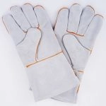 China High Quality High Temperature Resistant Gloves Made Of Aluminum Foil And Aramid Thread Supplier | Dtlabor