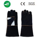 China High Quality 14 Inch Thick Palm Welding Protective Gloves Supplier | Dtlabor