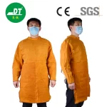 China High Quality AB Grade Cowhide Reverse Clothing Welding Apron Supplier | Dtlabor