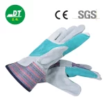 China High Quality AB Grade Striped Palm Index Finger Reinforced Ordinary Wire Welding Gloves Supplier | Dtlabor