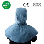 China High Quality Blue Color Cowhide Welding Protective Hat Supplier | Dtlabor