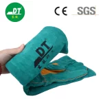 China High Quality AB Grade 24 Inches Extended Fireproof Cowhide Welding Gloves Supplier | Dtlabor