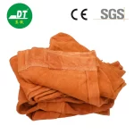 China High Quality Golden Color AB Grade Cowhide Welding Protective Clothing Supplier | Dtlabor