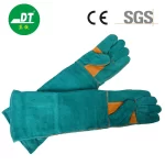 China High Quality AB Grade 24 Inches Extended Fireproof Cowhide Welding Gloves Supplier | Dtlabor