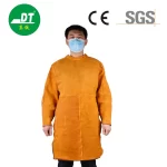 China High Quality AB Grade Cowhide Reverse Clothing Welding Apron Supplier | Dtlabor