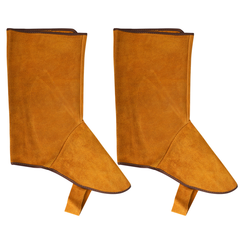 Fire Resistant Cowhide Welding Protective Foot Covers