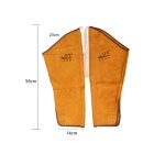 China High Quality Heat&Flame Resistant Arm Protection Leather Welding Sleeves Supplier | Dtlabor