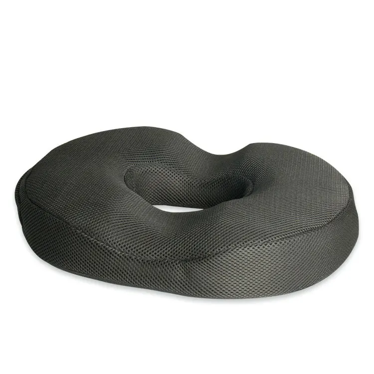 Ergonomic Cooling Gel Memory Foam Donut Tailbone Coccyx Orthopedic Hemorrhoid Seat Cushion for Pain Relief