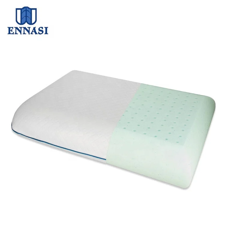 King Size Queen Size Standard Size Cooling Ventilated Gel Memory Foam Pillow ໝອນຕຽງນອນ