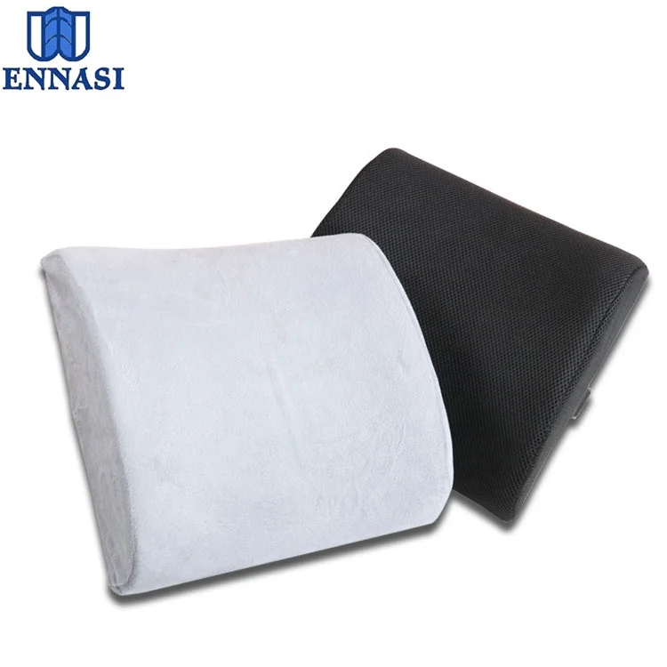 Abantu Abadala I-Ennasi Memory Foam Massage Isihlalo Semoto I-Lumbar Support Cushion 100% I-Polyester Rectangular Isihlalo Esingemuva Umcamelo Wokufunda Umbhede Wokuphumula