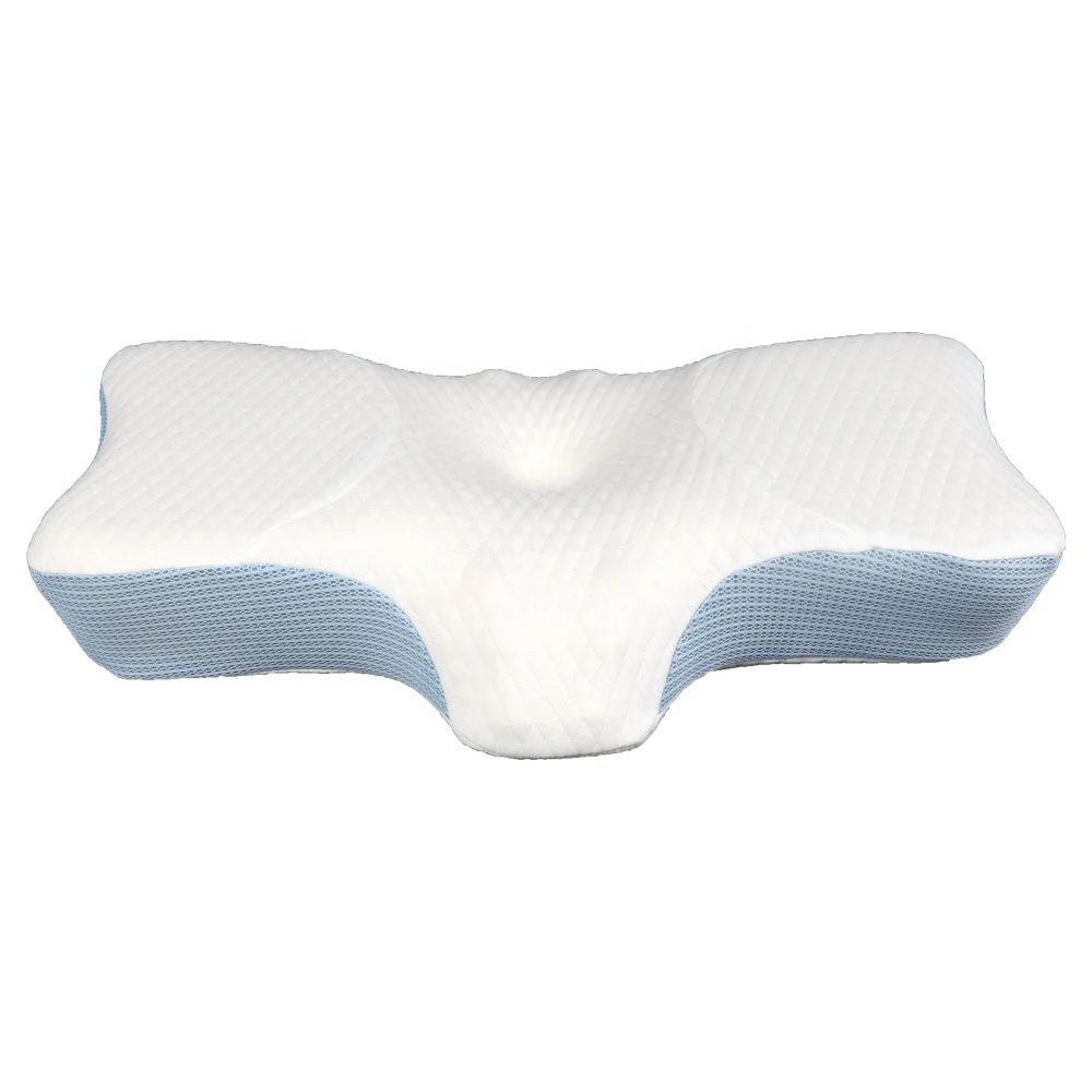 Ennasi Ergonomic Contour Pillow Vozon-tranonjaza fitadidiana Foam Tenda ondana Fatoriana ho an'ny fanaintainan'ny vozony sy ny soroka