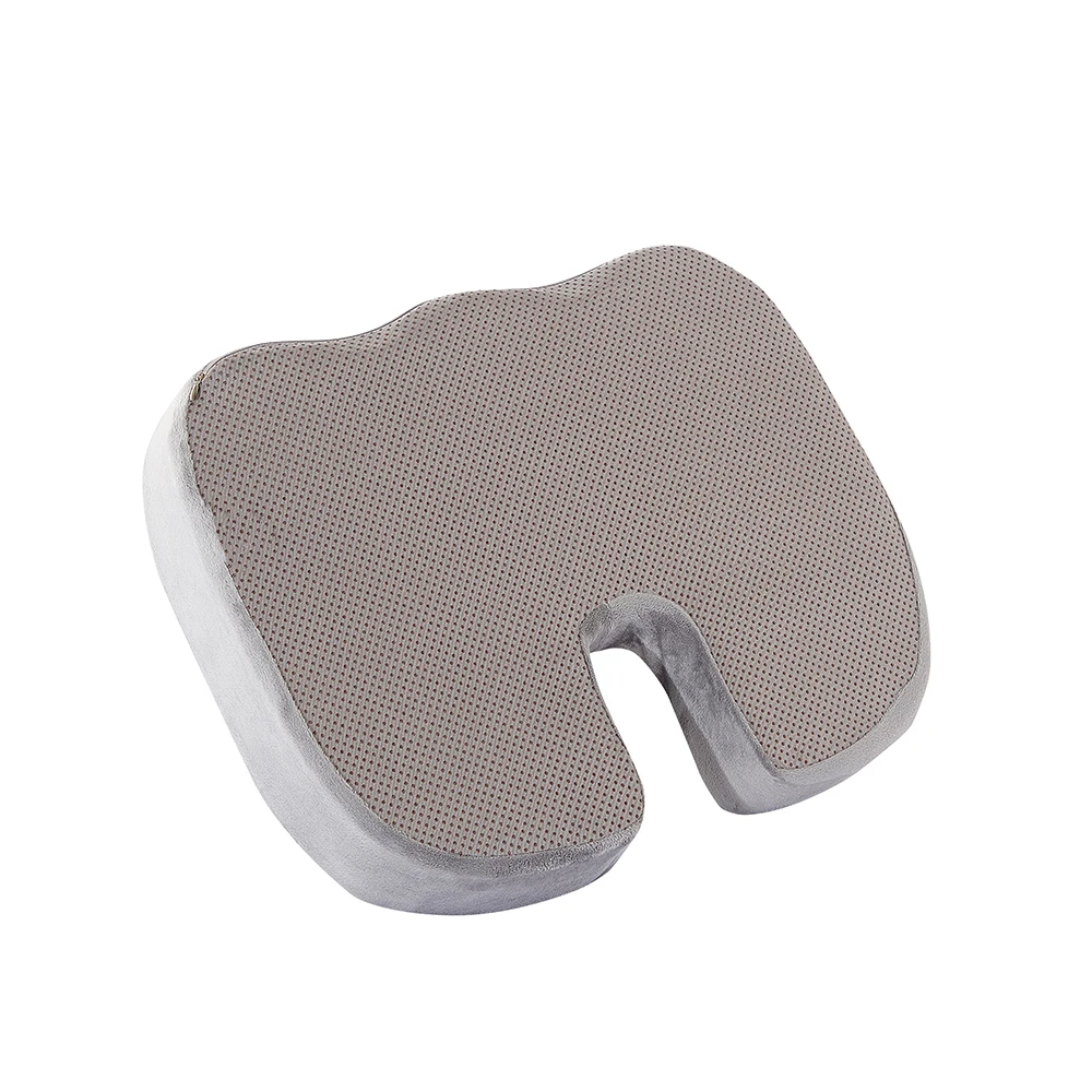 Seza biraon'ny anti-slip mampahazo aina sy ondana fipetrahana fiara miaraka amin'ny Foam Ergonomic Orthopedic Pressure Relief Lumbar Pillows