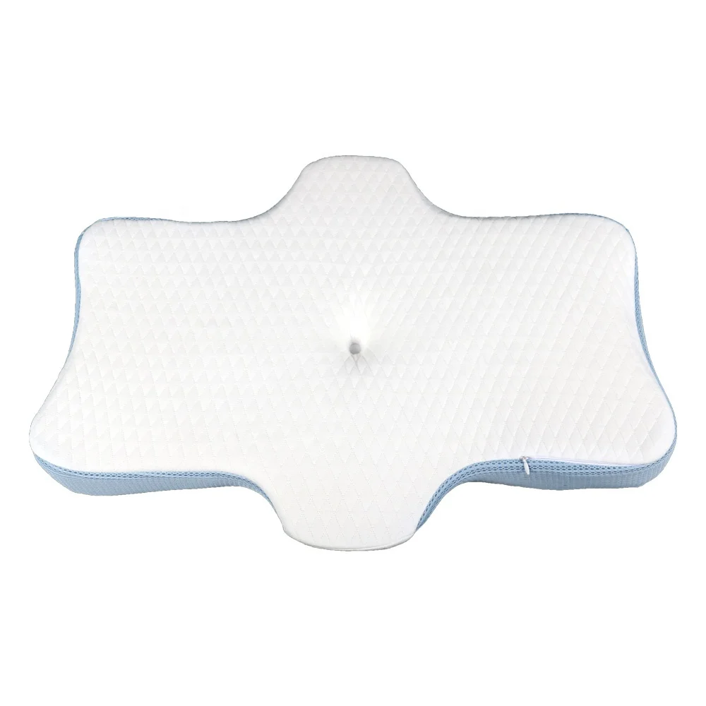 Ennasi Ergonomic Contour Pillow Vozon-tranonjaza fitadidiana Foam Tenda ondana Fatoriana ho an'ny fanaintainan'ny vozony sy ny soroka